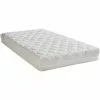 PTIT LIT P'tit Lit - Matelas Bébé Climatisé - 60x120 Cm - 1 Face Été Fraîche / 1 Face Hiver Ouatinée - Anti Acarien - Déhoussable - Oeko Tex® - Fabrication Française - Blanc