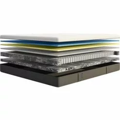 Emma Matelas Hybride 90x190cm | Matelas à Ressorts Ensachés | 25 Cm D'épaisseur | Matelas à Mémoire De Forme -Matelas Boutique 66798440 3