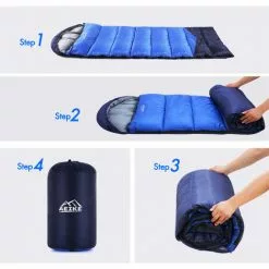 ASUPERMALL Sac De Couchage D'hiver Ultraléger Avec Sac De Couchage Pour La Randonnée Et Le Camping -Matelas Boutique 67150830 4