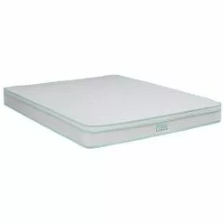 LITERIEJULIEN Matelas Noa A Ressorts Ensaches + 3,5 Cm De Latex 75 Kg/m3 - 90x190 Hauteur +/- 20,5 Cm - Accueil Ferme - Soutien Ferme - 5 Zones De Confort - Hypoallergenique